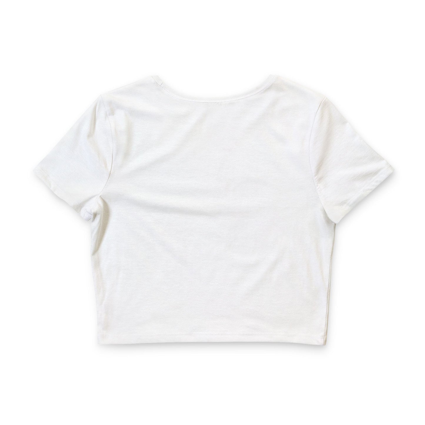 Crop Tee - BE YOURSELF LOUDLY- Graphic Tee