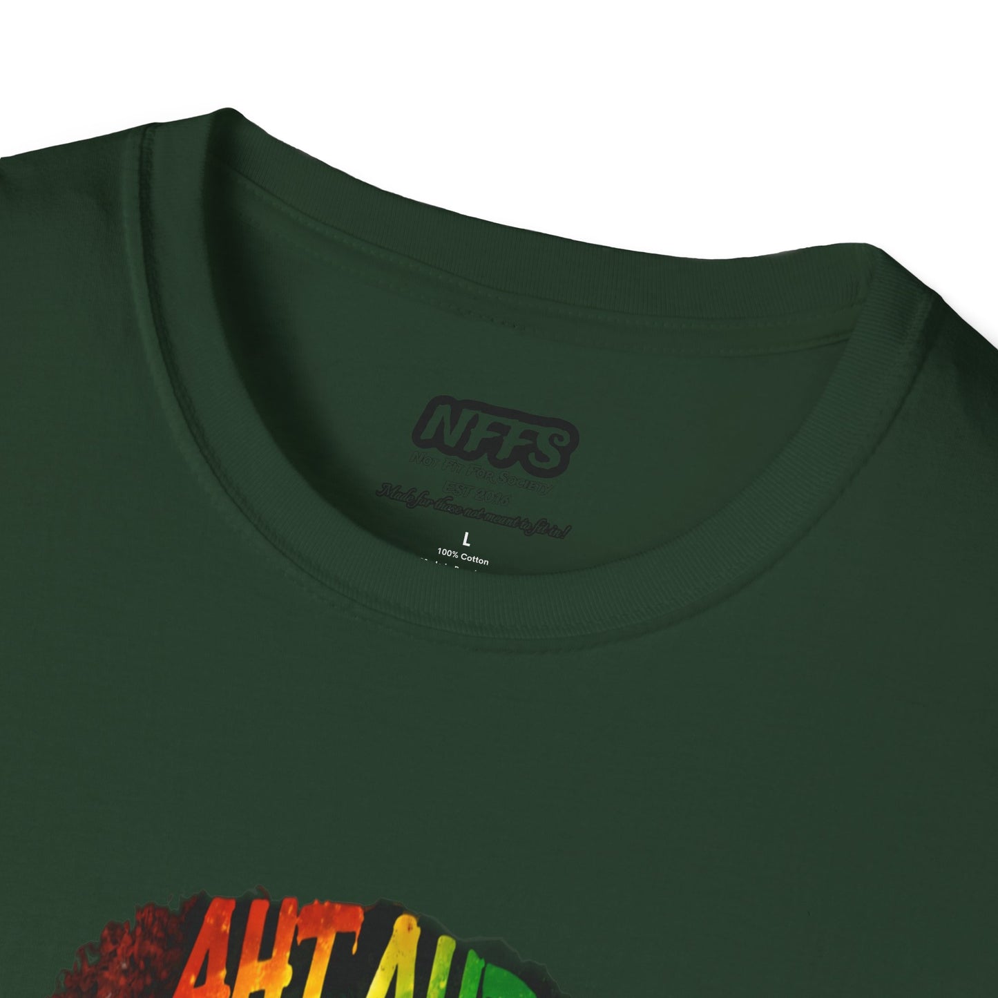 Cultural Pride — Woman Finger to Lips Graphic Tee ("Shut The F*** Up")